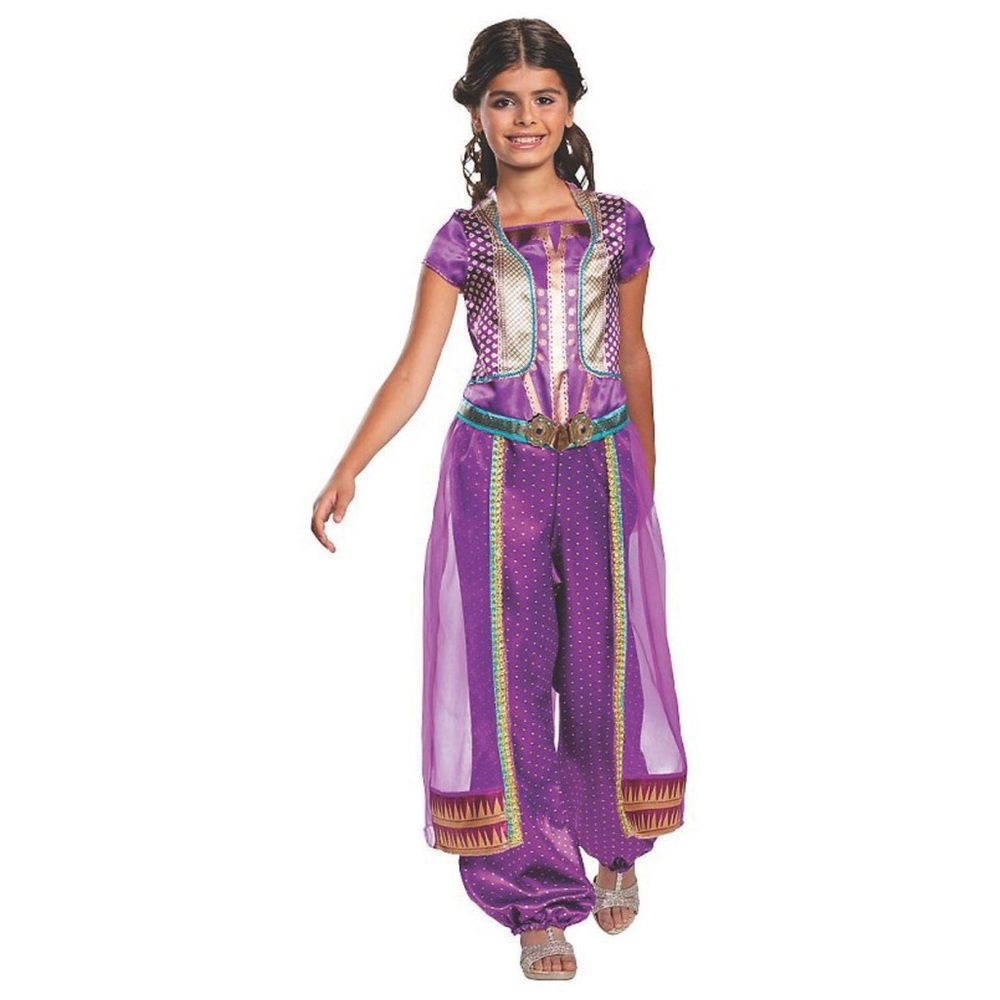 Disguise Disney Princess Jasmine Aladdin Girl’S Costume, Purple